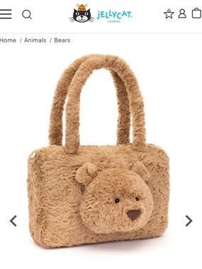 Jellycat Bartholomew Bear Tote Bag